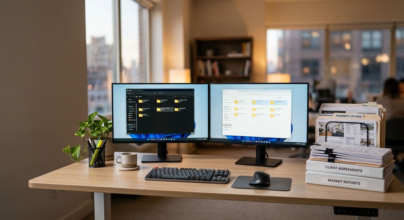 How agents use AI for real estate document organization